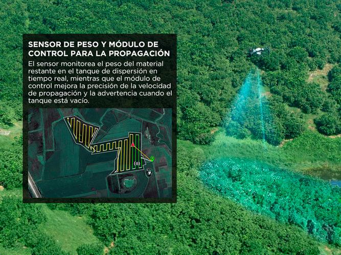  Tanque Esparcidor de Sólidos DJI Agras T40 Pulverizador de Drones  - 3