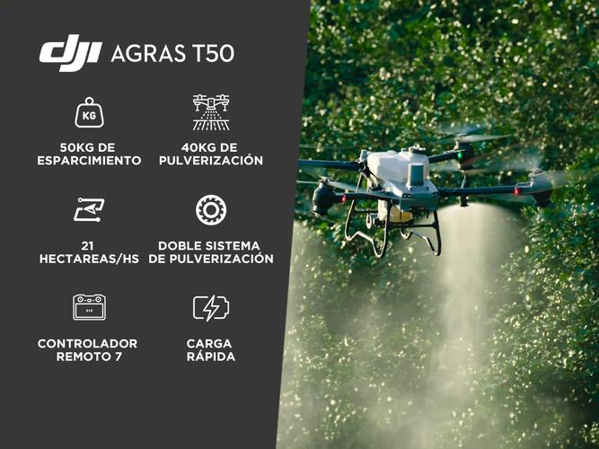 Kit Drone Agras T50 DJI con Baterias Cargador y Mavic 3 Multispectral - 1