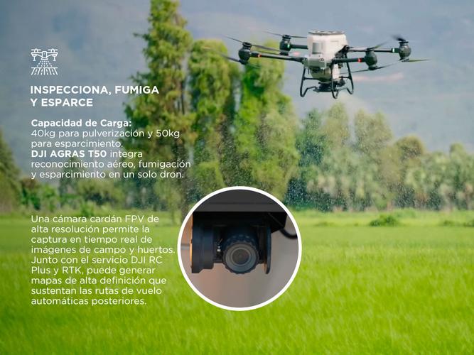 Kit Drone Agras T50 DJI con Baterías Cargador y Generador T50 - 5