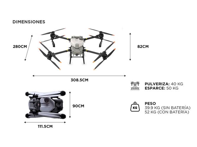Drone DJI Agras T50 Agricultura  Outlet - 5