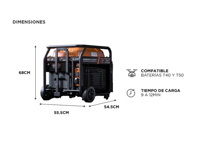 Generador Para Drone D12000iEP DJI T50 Agricultura - 4