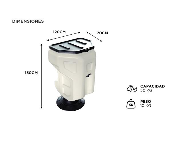 Sistema de Esparcimiento DJI Agras T50 75L Semillas Fertilizante - 5