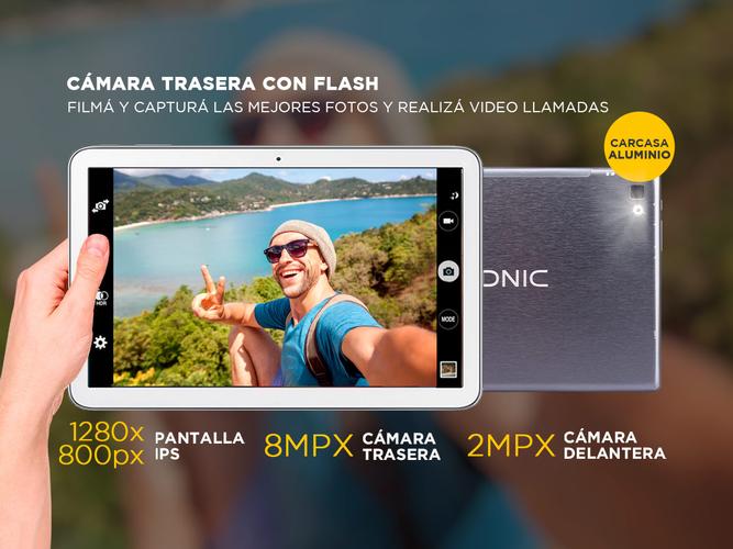Tablet Gadnic Kalix Phone Gamer 4G LTE Octacore 32gb 3gb 10