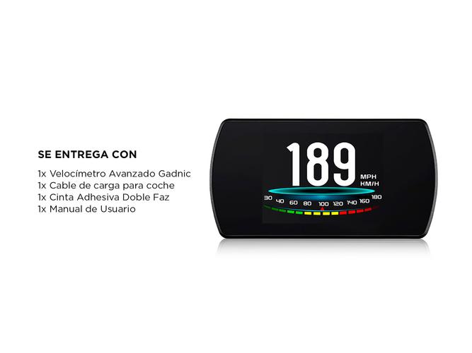 Velocimetro Avanzado Gadnic Con Display Para Auto  - 5