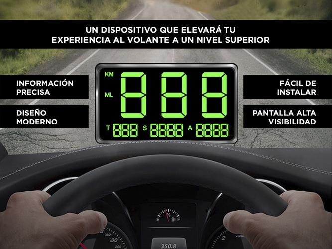 Velocimetro Auto Gadnic Digital Gps Reloj Tablero - 2