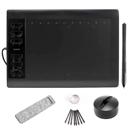 Tableta Gráfica Gadnic TBG123 10 x 6 Con 8192 Niveles De Presión Y 22 Accesos Directos - 0