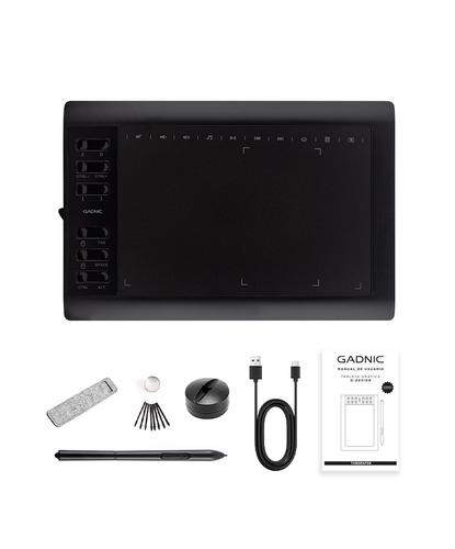 Tableta Gráfica Gadnic TBG123 10 x 6 Con 8192 Niveles De Presión Y 22 Accesos Directos - 6