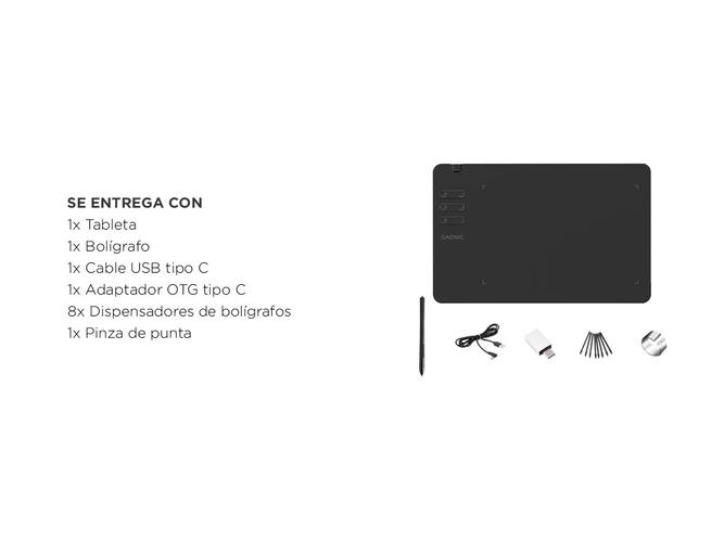 Tableta Gráfica Gadnic con Bolígrafo - 5