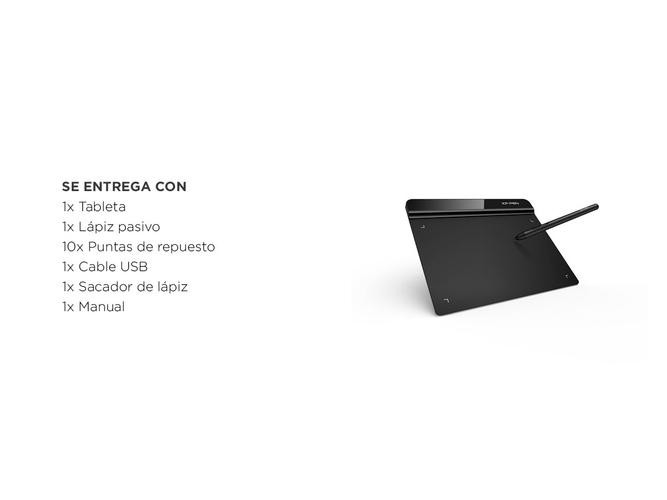 Tableta Gráfica Diseño XP-PEN Star G640 con Lápiz - 4