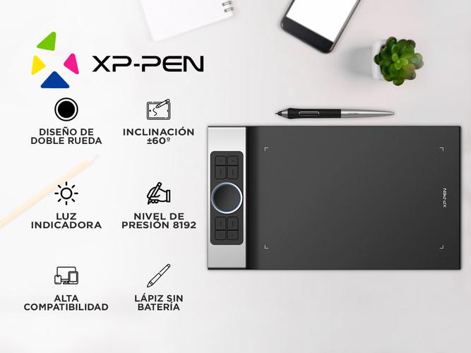 Tableta Gráfica XP-PEN Deco Pro_M con Bolígrafo - 1