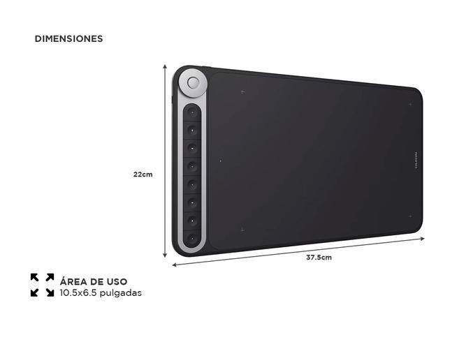Tableta Gráfica Huion Inalámbrica - 4