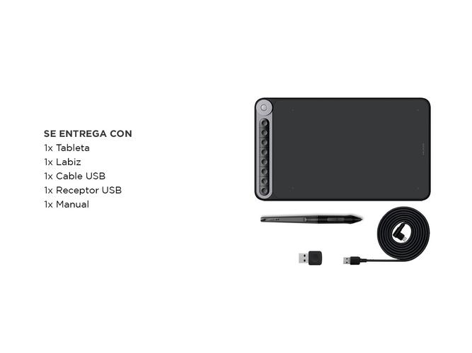 Tableta Gráfica Huion Inalámbrica - 5