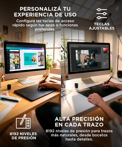 Tableta Gráfica Gadnic con Lápiz Óptico - 2