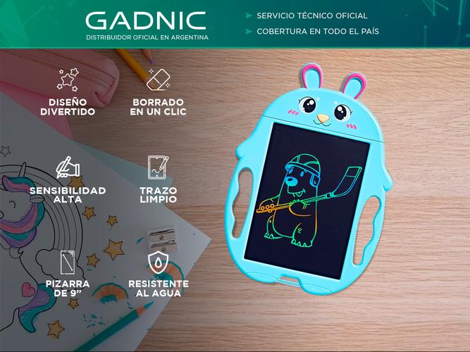 Pizarra Mágica Gadnic Tableta Escritura Digital  Plantilla  - 1