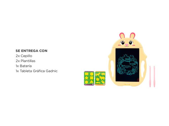 Pizarra Mágica Gadnic Tableta Escritura Digital  Plantilla  - 6