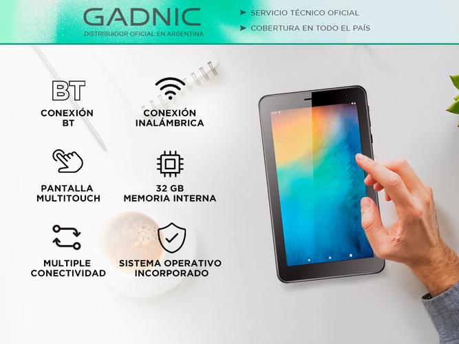 Tablet Gadnic 7 Pulgadas 32GB Android 13 Bluetooth - 1