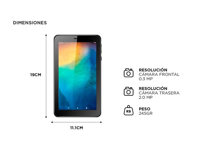Tablet Gadnic 7 Pulgadas 32GB Android 13 Bluetooth - 4