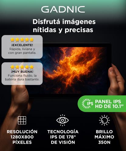 Tablet Gadnic 4GB RAM 64GB Android 10 Pulgadas  Usado - 1