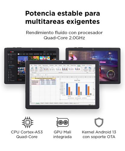 Tablet Gadnic 4GB RAM 64GB Android 10 Pulgadas  Usado - 2