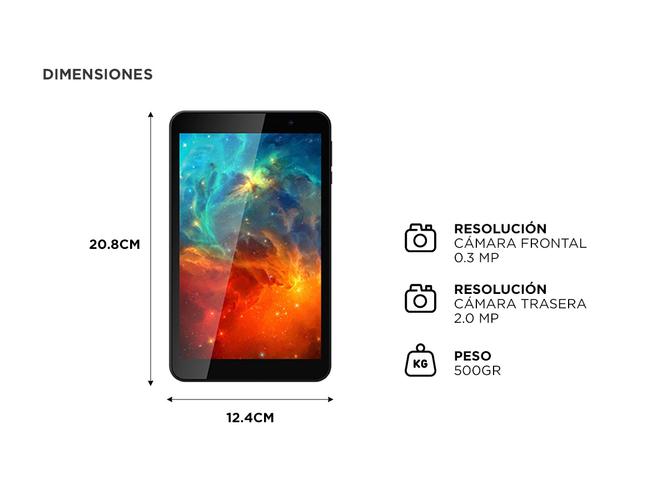 Tablet Gadnic 8 Pulgadas Android 13 32GB WiFi  - 5