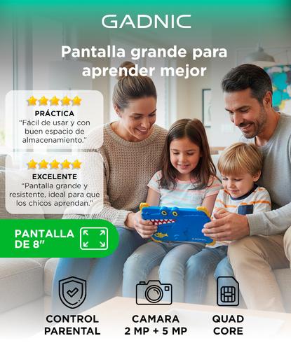 Tableta Digital Gadnic 4GB RAM 64GB Android 10 Pulgadas Usado - 1
