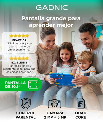 Tableta Digital Gadnic 4GB RAM 64GB Android 10 Pulgadas - 1