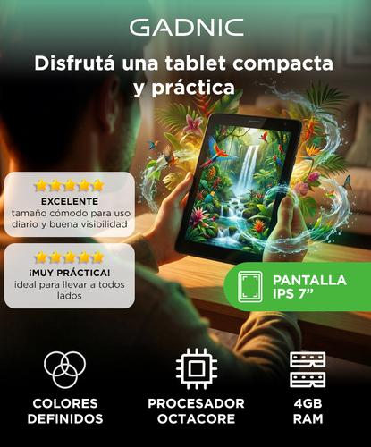 Tablet Digital Gadnic RAM 4GB Almacenamiento 40GB Android Octacore 7 pulgadas - 1