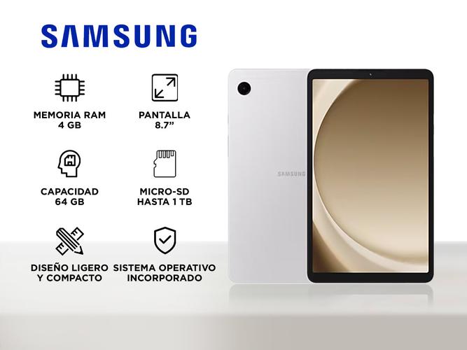 Tablet Samsung Galaxi  A9 SMX110 64gb Silver  - 1