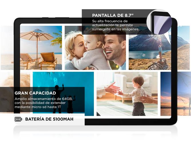 Tablet Samsung Galaxi  A9 SMX110 64gb Silver  - 3