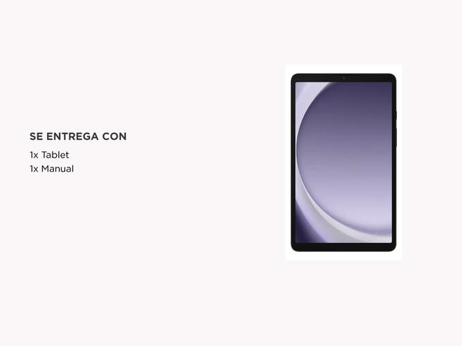 Tablet Samsung Galaxi  A9 SMX110 64gb Gris Oscuro - 5