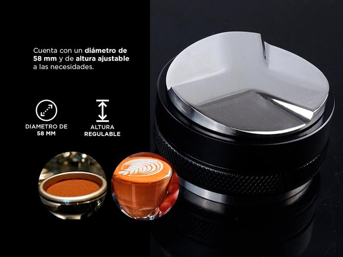 Tamper Distribuidor De Café Cuk TMP2 Acero Inoxidable - 3