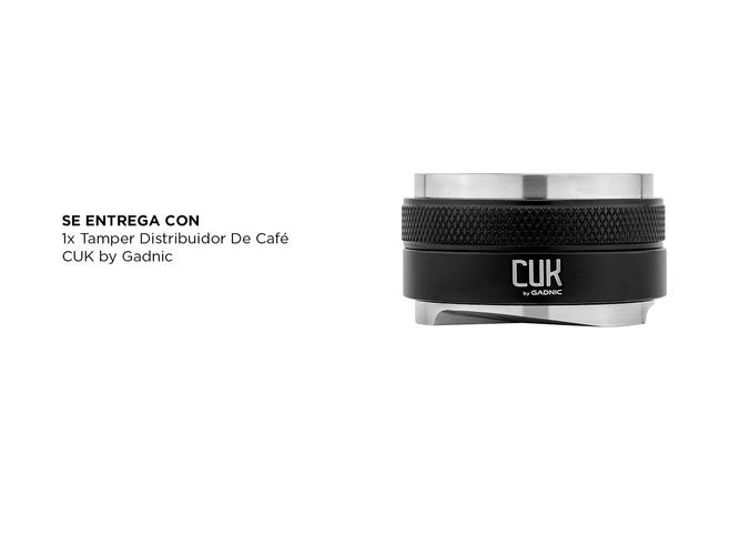 Tamper Distribuidor De Café Cuk TMP2 Acero Inoxidable - 6