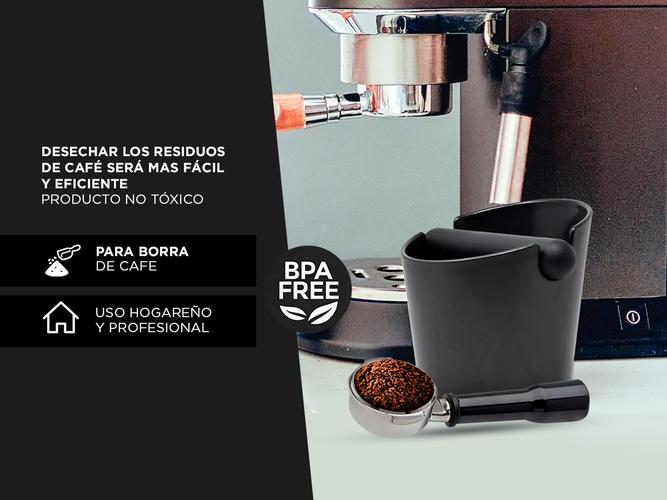 Tacho Tira Borra Gadnic ABS Plástico Para Café Molido Barista  - 2