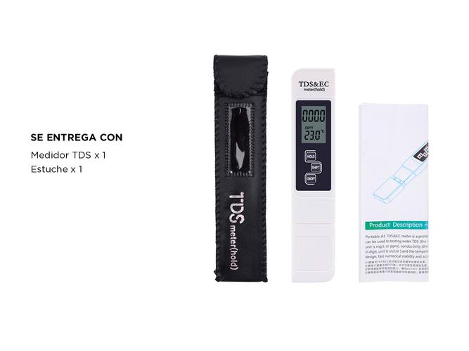 Medidor Digital TDS Temperatura - 6