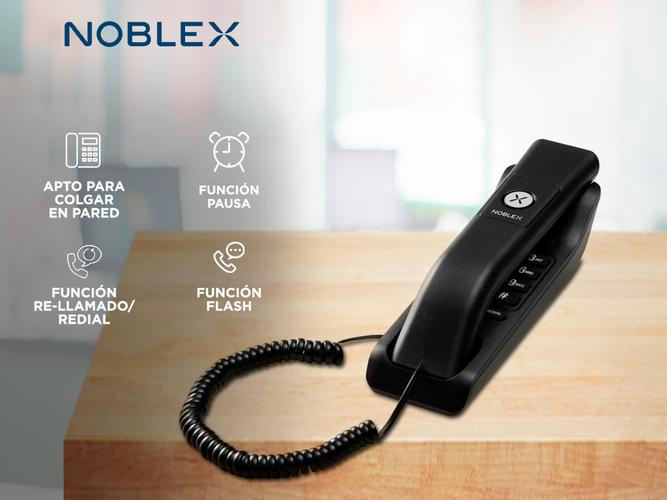 Telefono de mesa o pared Noblex Con cable NCT200PI - 1