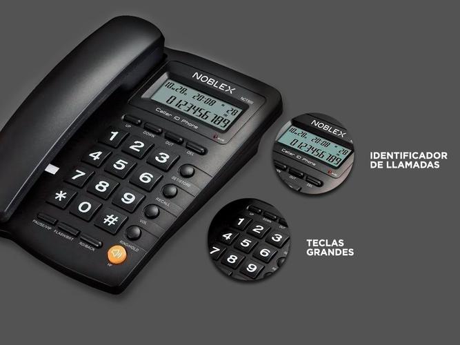 Telefono fijo alambrico Noblex NTC300 - 3