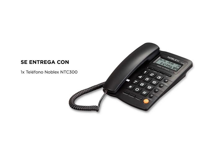 Telefono fijo alambrico Noblex NTC300 - 4