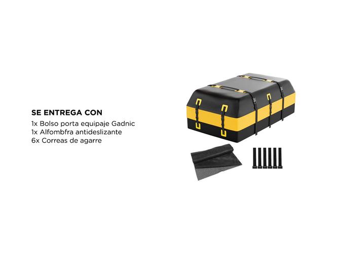 Bolso Porta Equipaje Auto Gadnic Impermeable - 5