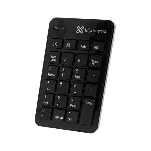 Teclado Numérico KlipXtreme Zypher Inalámbrico KNP-110 - 0