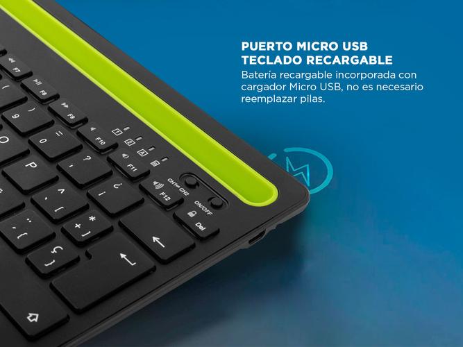 Teclado Bluetooth Gadnic Bluetooth Android IOS Windows Outlet - 3
