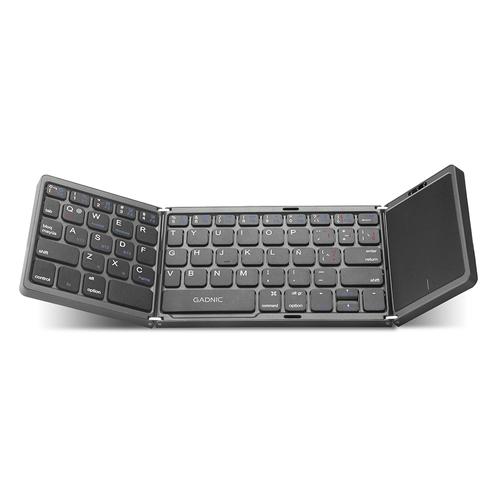 Teclado Inalámbrico Gadnic Plegable con Touchpad Compatibilidad Universal - 0