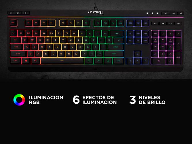 Teclado Gamer HyperX Alloy Core RGB - 4