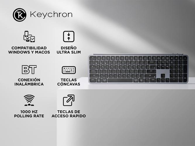Teclado Ultra Slim Keychron B6 Pro - 1