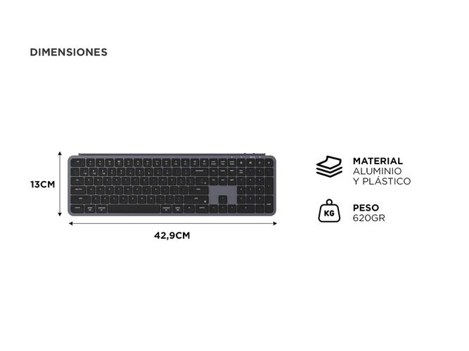 Teclado Ultra Slim Keychron B6 Pro - 4