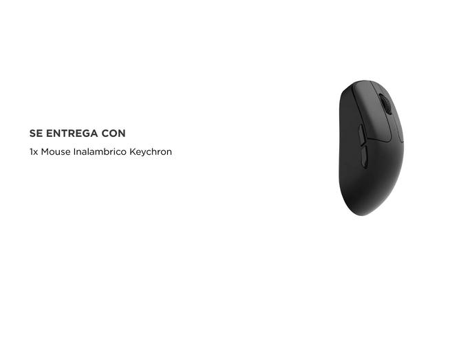 Mouse Inalámbrico Keychron M2 Negro - 5
