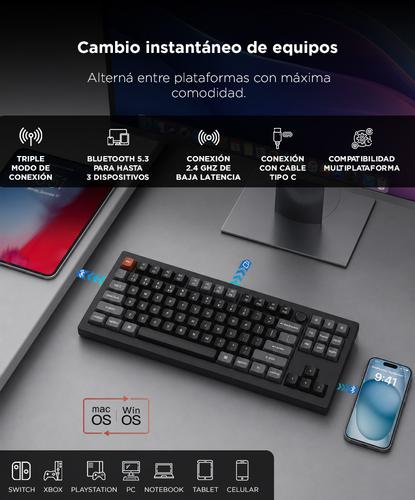 Teclado Keychron V3 Ultra 8K Wireless Custom Mechanical Keyboard - 2