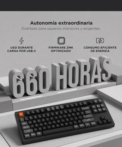 Teclado Keychron V3 Ultra 8K Wireless Custom Mechanical Keyboard - 3