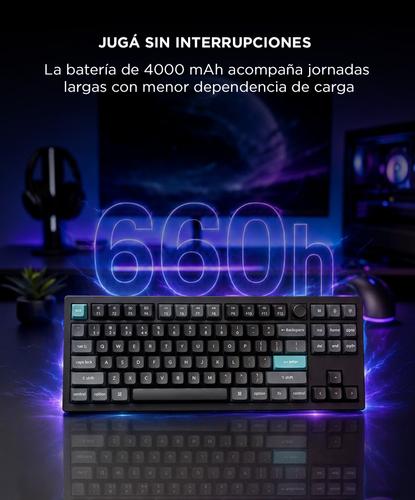 Teclado Mecánico Inalámbrico Personalizado Keychron Q3 Ultra 8K Negro - 2
