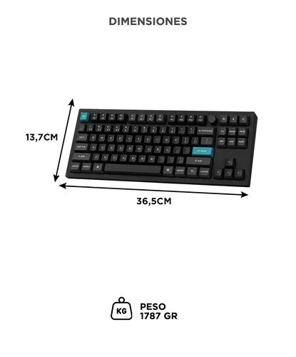 Teclado Mecánico Inalámbrico Personalizado Keychron Q3 Ultra 8K Negro - 5