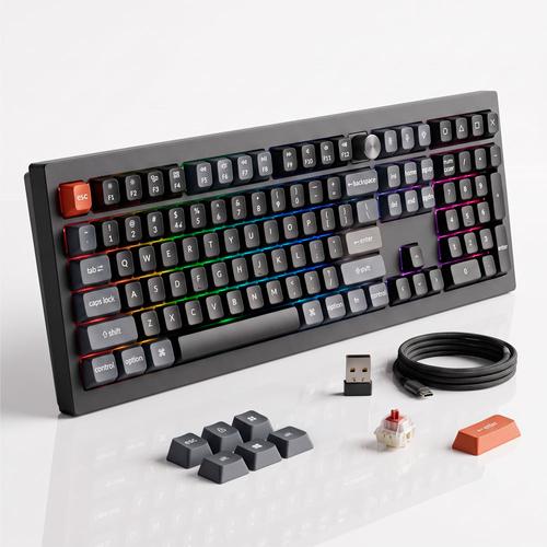 Teclado Mecánico Inalámbrico Personalizado Keychron V6 Ultra 8K - 0